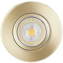 Bell Fire Rated MV Centre Tilt Downlight Brass
