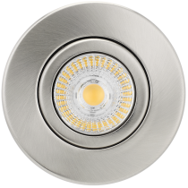 Bell Fire Rated MV Centre Tilt Downlight Satin Nickel