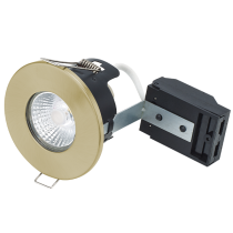 Bell Fire Rated MV Downlight Brass