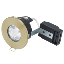Bell Fire Rated MV Shower Downlight Brass