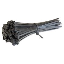 Cable Ties Black 300 x 4.8mm Black x 100