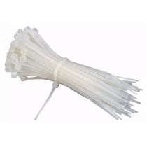 Cable Ties Natural 300 x 4.8mm Natural x 100