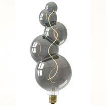 Calex Alicante 4W Dimmable Decorative LED Lamp E27 Titanium 2100K