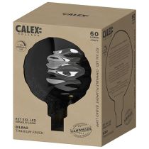 Calex Bilbao LED Lamp 240V 4W 60lm E27 Titanium 2100K dimmable