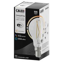 Calex Smart LED Filament Clear GLS lamp A60 B22 7W 1800-3000K
