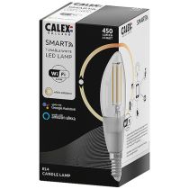 Calex Smart LED Filament Clear Candle lamp B35 E14 4,5W 1800-3000K