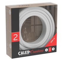 Calex 940260 3M White Fabric Pendant Cable