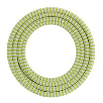 Calex 940280 3M Lime/White Fabric Pendant Cable