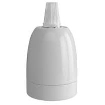 Calex 940392 White Ceramic Pendant Lamp Holder
