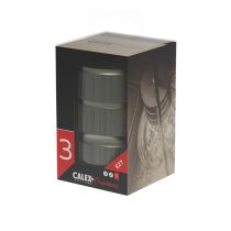 Calex 940426 Matt Bronze Aluminium Pendant Lamp Holder 3 Rings Model