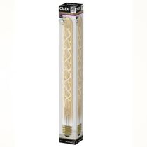 Calex LED Filament Tubular Lamp 4W E27 Gold 2100K Dimmable