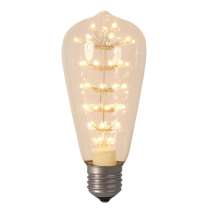 Calex LED 3W Rustic Squirrel Cage Lamp