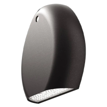 Collingwood Arc PRO 6-15W Emergency Photocell Wallpack Black IP66