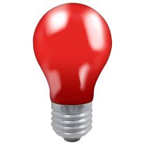 Crompton 25W ES Red GLS
