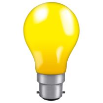 Crompton 60W BC Yellow GLS
