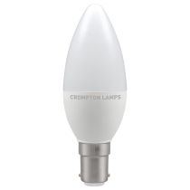 Crompton LED Candle Thermal Plastic • 5.5W • 2700K • SBC-B15d
