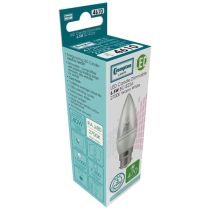 Crompton 4610 LED Candle Thermal Plastic Clear 6.5W 2700K BC-B22