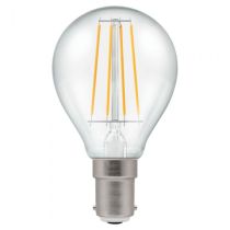 Crompton LED Filament Round Golfball 5W (40W) 2700K SBC Dimmable