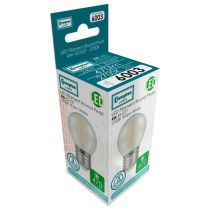Crompton 6003 E27 4W LED Round Filament Pearl