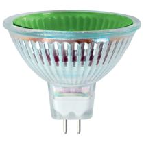 Green 50W Halogen MR16 12V 50mm GU5.3