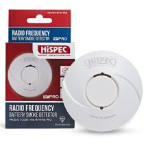 HiSPEC RF Smoke Detector powered by a 10 year Sealed Lithium Battery