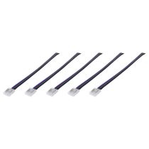 Integral Connector to 150mm Wire for 12mm RGBW LED COB Strip 5PACK