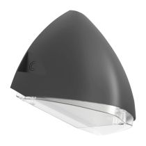 Integral Outdoor Maxi Cobra Wall Pack  Power & CCT Selectable 13-28W 3Hr Emergency Open Area Anthracite