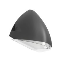 Integral Outdoor Midi Cobra Wall Pack 3Hr Emergency Power & CCT Selectable 7-12W Black