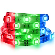 Integral RGBW Strip 24V IP65 5m x 12mm 3000K Colour Changing 12W/m