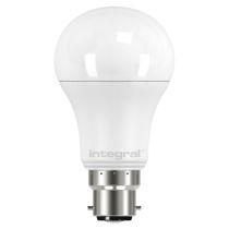 Integral LED 10.5W-75W Classic Globe GLS 5000K B22 Non-Dimmable Frosted Lamp