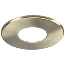 Knightsbridge Antique Brass Fixed Bezel for SpektroLED Evo Downlights
