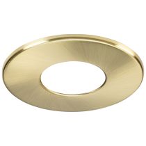 Knightsbridge Brushed Brass Fixed Bezel for SpektroLED Evo Downlights