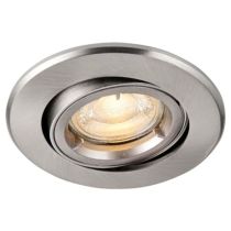 KSR 167 Twist And Lock Brushed Nickel Downlight 