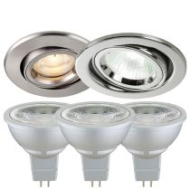 KSR Tiltable Downlight and Bell Halo MR16 Bundle 