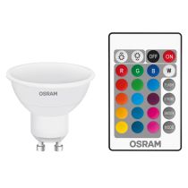 Ledvance 4.2W Superstar PAR16 120D RGBW Remote Control GU10 Spot 