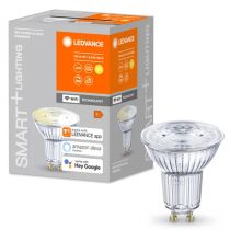 Ledvance 4.9W Smart Wi-Fi Dimmable LED GU10 Spot 2700K 