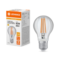Ledvance 7.3W Classic A60 Clear Filament Motion Sensor Light Bulb