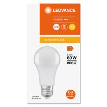 Ledvance 8.8W LED Dusk till Dawn Motion Sensor GLS/A60 Light Bulb 