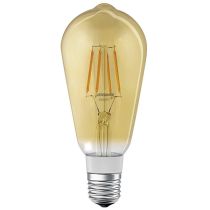 Ledvance Smart+ Bluetooth 5.5W Filament ST64 Amber Gold Dim E27 600lm 220-240V