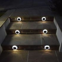 Lumena Halomarka 0.5w Solar Deck Lights - Daylight White (2 PACK)