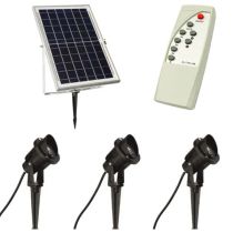 Lumena Solspike 7W LED Solar Spike Lights (3000K) - 3 Pack