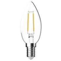 Megaman LED E14 Clear Fiilament Candle 2.1W Warm White