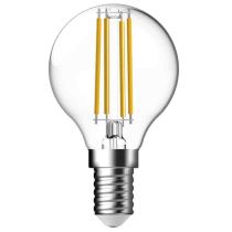 Megaman LED E14 Clear Filament Dimmable Golfball 4W Warm White