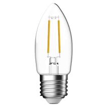 Megaman LED E27 Clear Filament Candle 4W Warm White