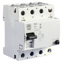 MK Sentry 6463 63A 30mA 4 pole RCD