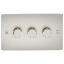ML Accessories Pearl 3 Gang 2-Way 10-200W (5-150W LED) Intelligent Dimmer