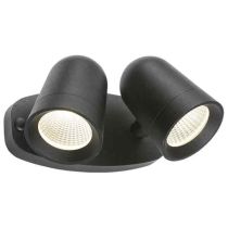 MLA IP65 18W LED Black Twin Spot