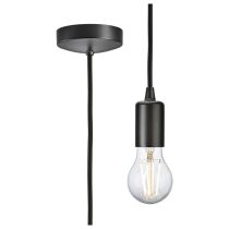 MLA Knightsbridge 1.8M E27 Contemporary Pendant Set  Smoked Bronze