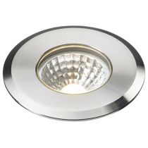 MLA Knightsbridge 230V IP65 5W LED Stainless Steel Recessed Ground Light 3000K
