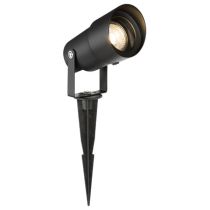 MLA Knightsbridge 230V IP65 GU10 Spike Light - Black